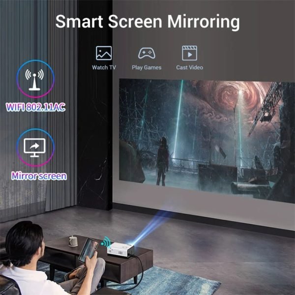PROYECTOR SMART ANDROID 9.0 SYSTEM