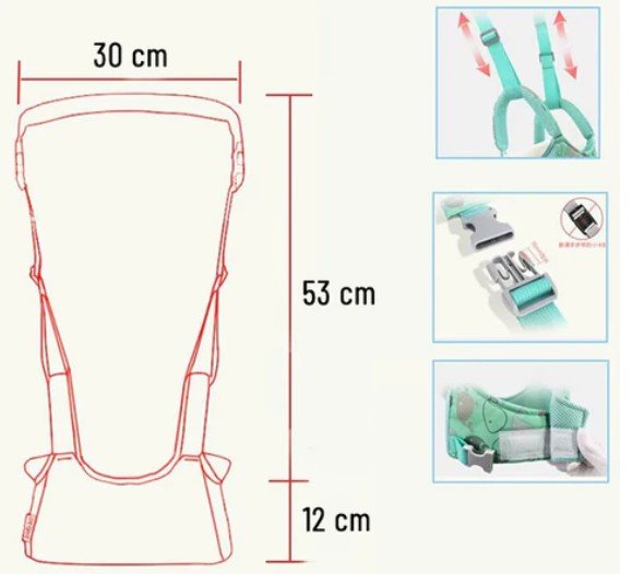 arnes caminadora3 Arnés Caminador para Bebés